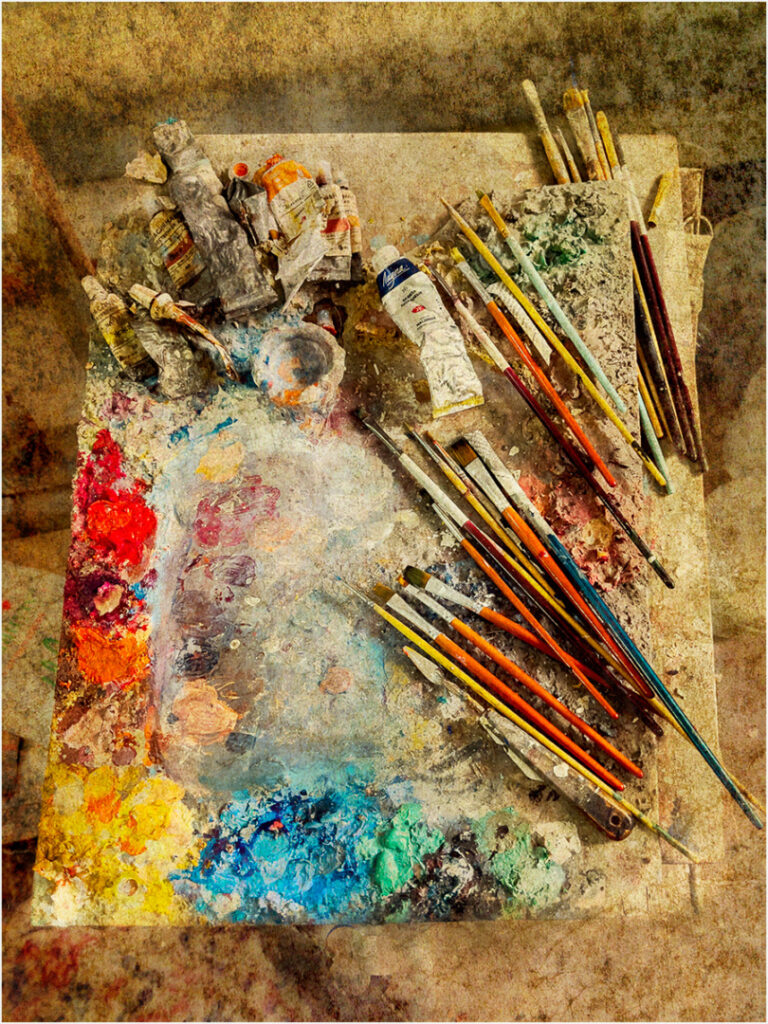 Joyce Rothschild - Artist pallette
